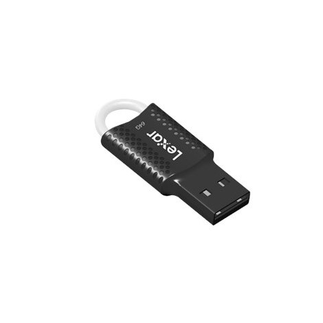 Lexar | USB Flash Drive | JumpDrive V40 | 64 GB | USB 2.0 | Black - 3